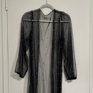 Vine Tree Embellished Kimono